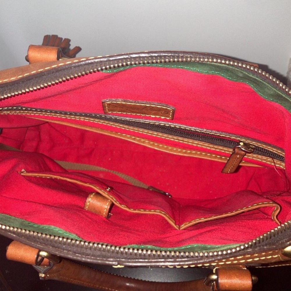Dooney & Bourne Natural Clayton Satchel - Picture 4 of 8